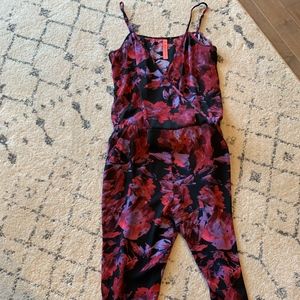 Floral jumpsuit